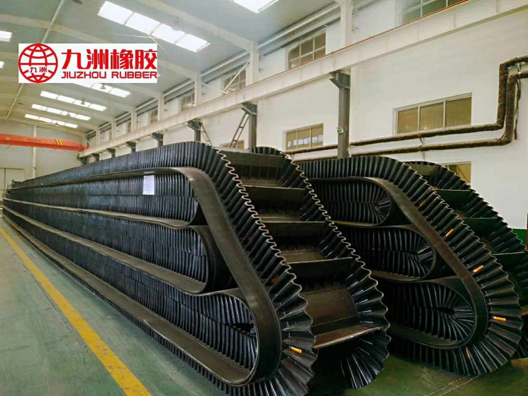 Corrugated Sidewall Rubber Conveyor Belt