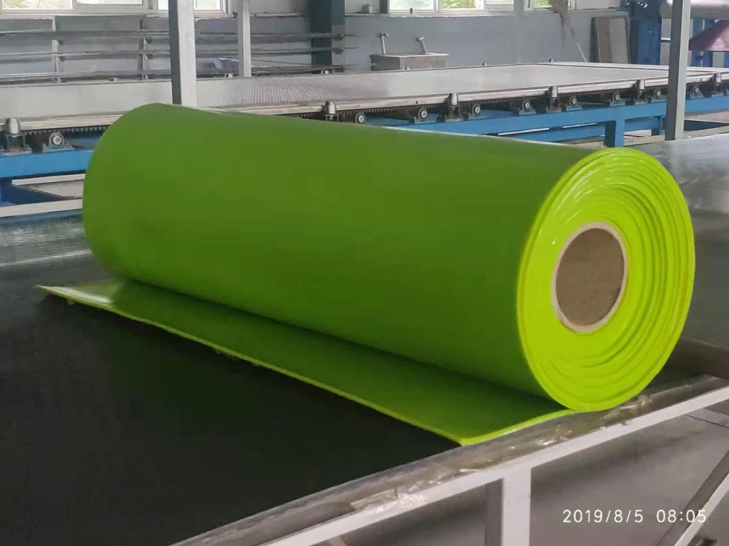 Wear Resistant Polyurethane Rubber Skirt for Belt Conveyor PU Skirting Sheet