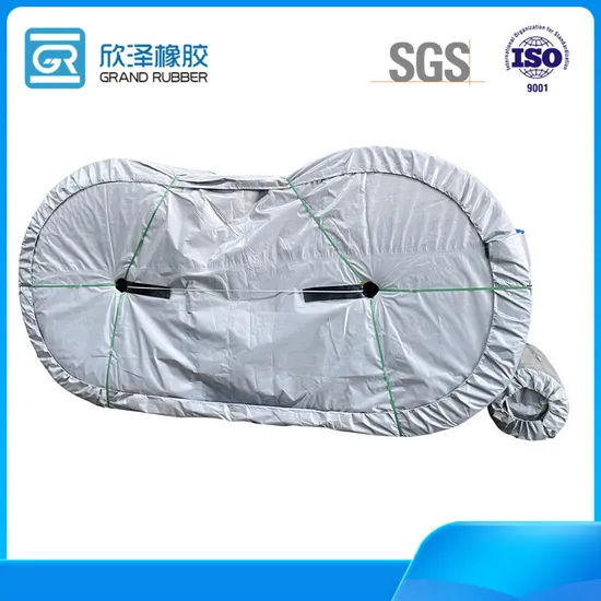 Cinta transportadora de goma de cordón de acero resistente al álcali ácido para uso de cemento de minería de carbón