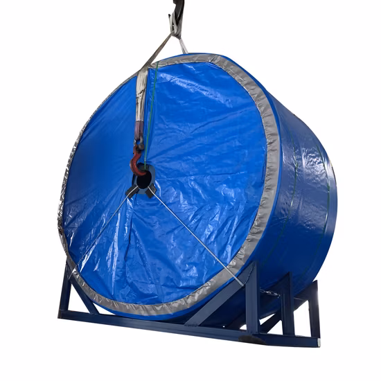 Bolsa UV alrededor de la banda transportadora de goma resistente industrial personalizada de alta resistencia para trituración de piedra