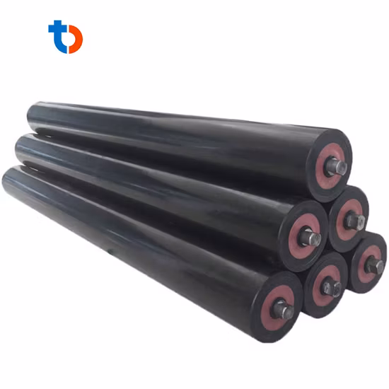 Rodillo y marco de transición de rodillos transportadores de servicio pesado