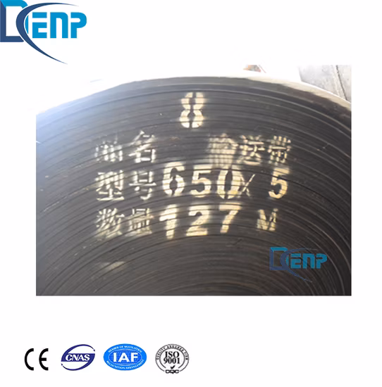 Cinta transportadora de caucho de calidad caliente piezas de repuesto para cantera de piedra