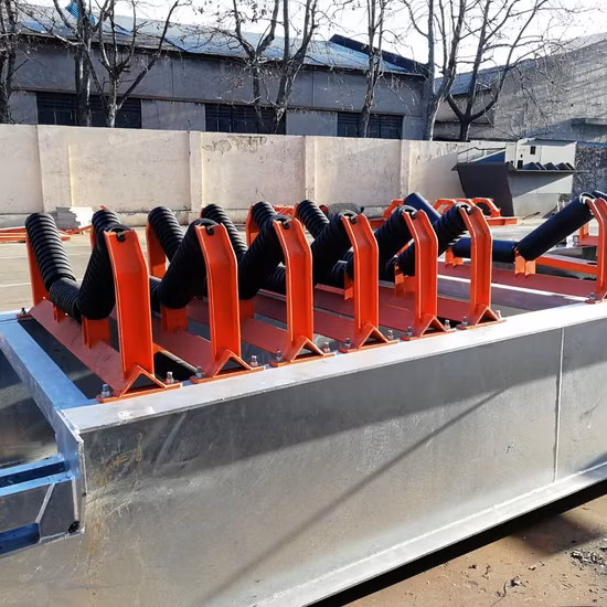 Precio de fábrica Cema Rodillo de impacto para cinta transportadora con larga vida útil